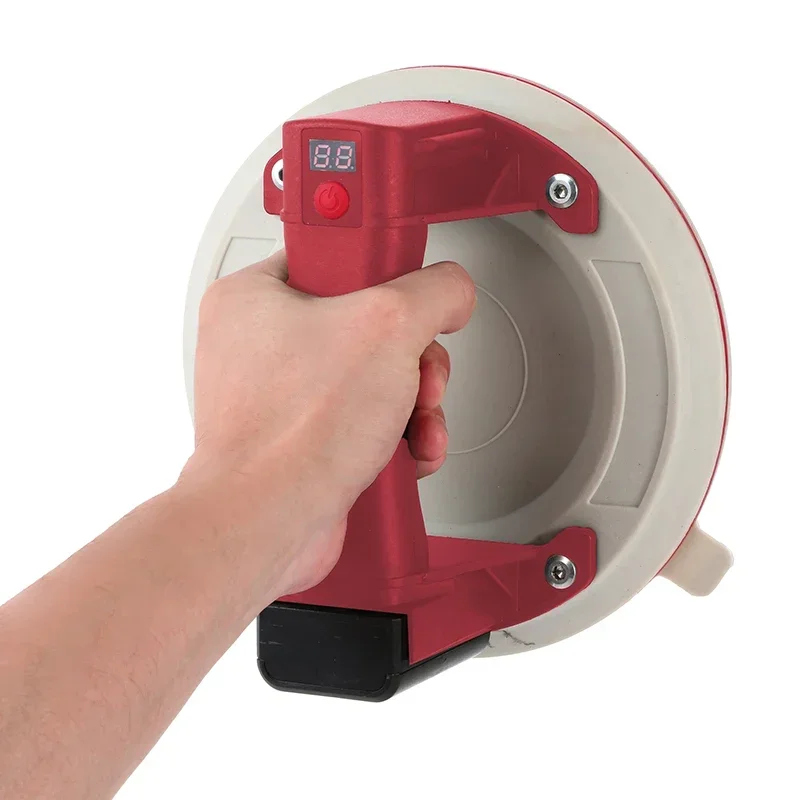 High Quality Electric Vacuum Suction Cup LED Intelligent Display For Ceramic Tile/Glass Tile Suction Heavy Lifting Handling Tool