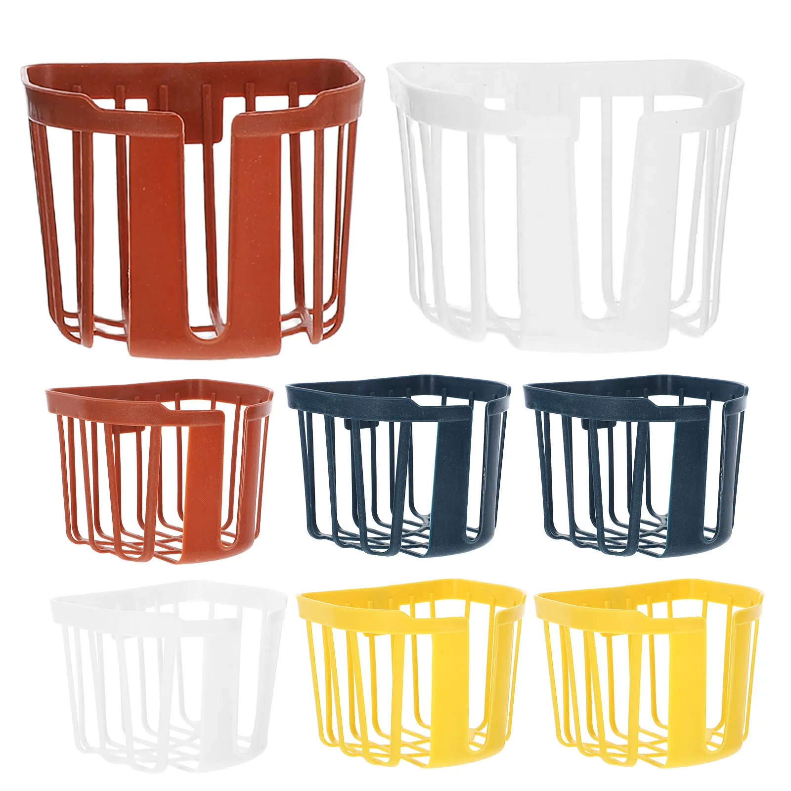 Hanging Outdoor Indoor Wall Planter Vertical Mounted Halloween Christmas Hang Flower Pot Balcony Hang Planter 8PCS