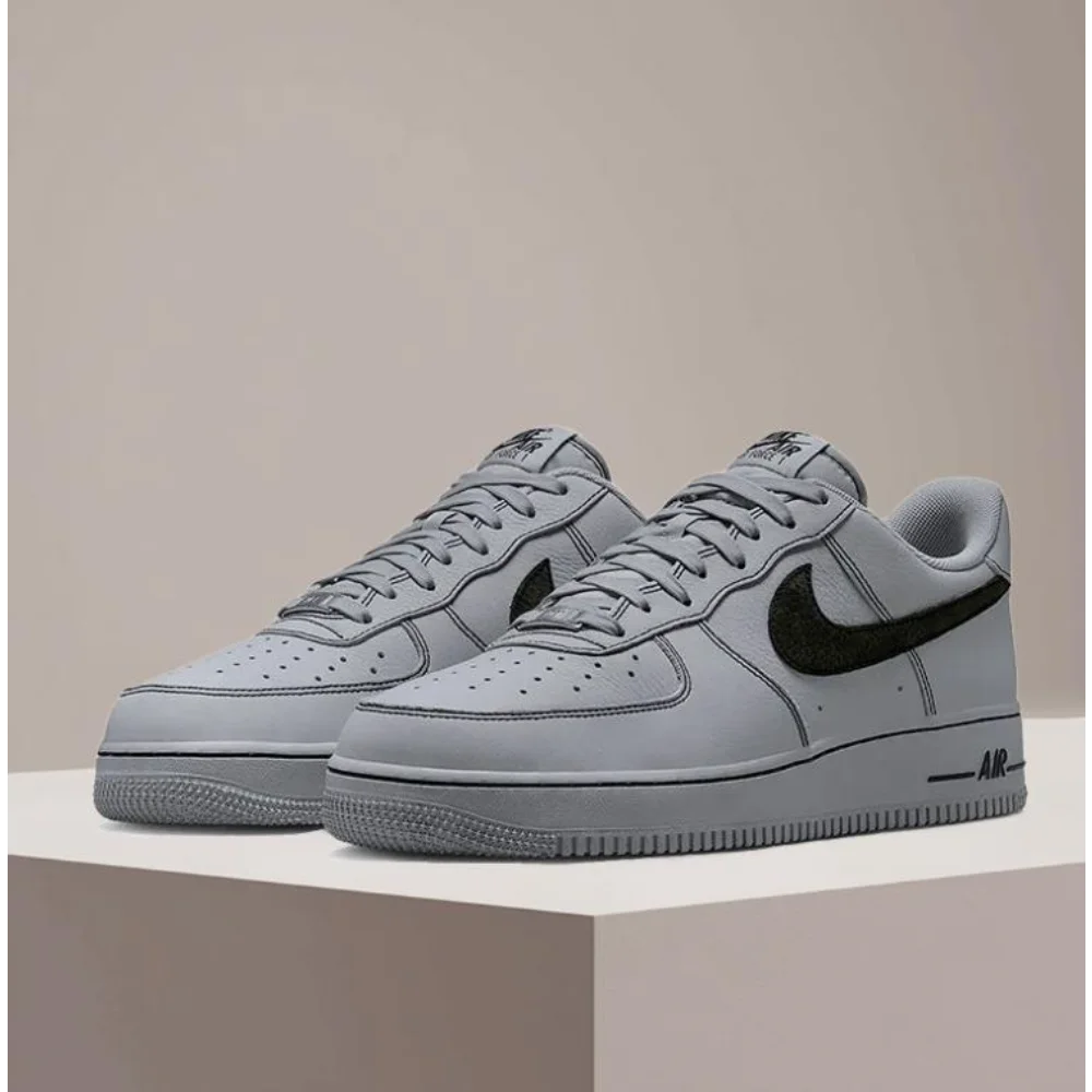

Мужские кроссовки Nike Air Force 1: нескользящие, износостойкие, с амортизацией, легкие, стильные, классические, повседневные HQ2037-004