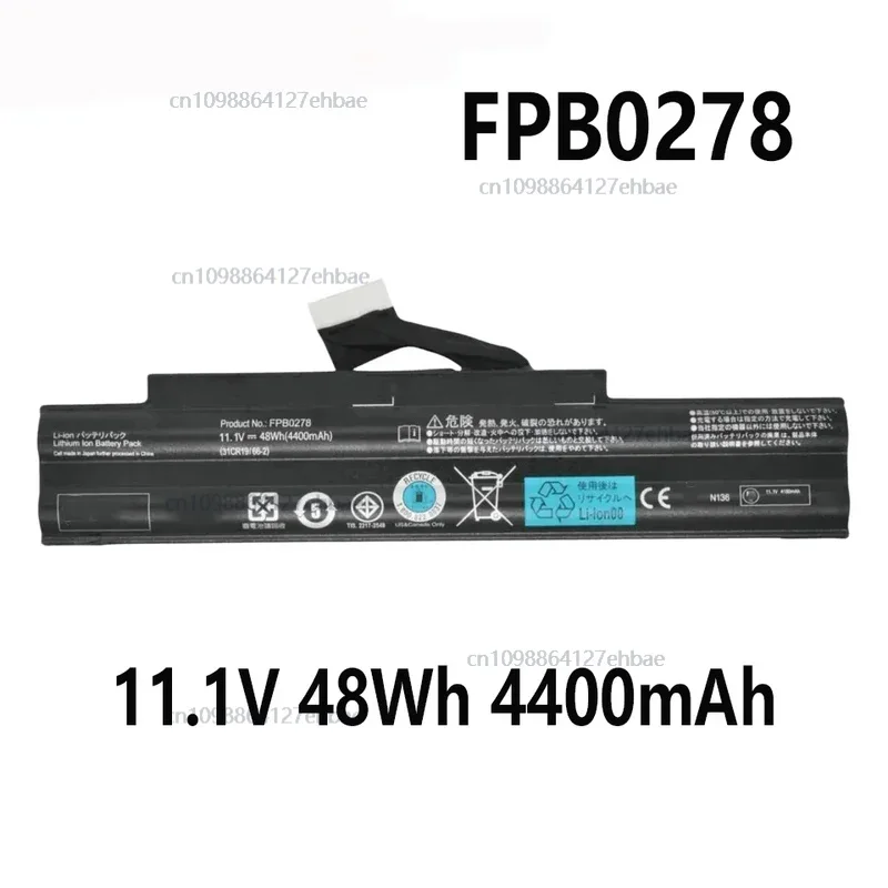 

FPB0278 FPB0285 11.1V 48Wh 4400mAh battery for Fujitsu Lifebook 552 AH552 AH552/SLFast