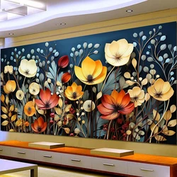 5D DIY Large Diamond Painting Cross 3d Flowers Landscape Wall Art, Full Round Drill, Embroidery Home Decor WE1865