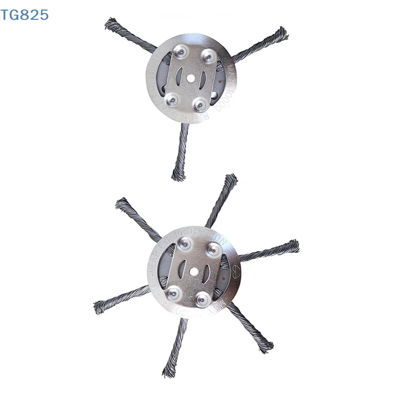 【AN】【AN】Steel Wire Grass Trimmer Head, 2025 New String Trimmer Replacement Head, Wire Weed Trimmer Head Weed Remover Tool