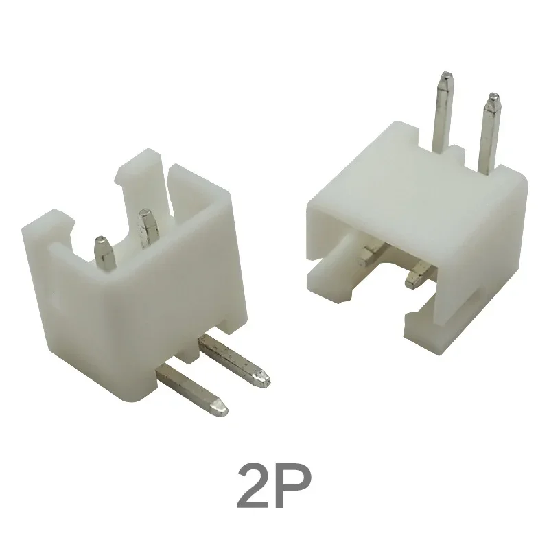 50pcs Curved Pin Xh2.54mm Pitch Curved Foot Socket 2p3p4p5p6p7p8p9p10p-14p Connector Terminal Connector Plug