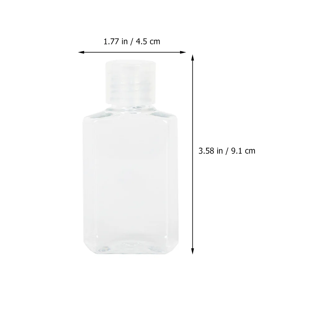 

20Pcs Compact Portable Empty Bottles Refillable Travel Lotion Bottle Mini Storage Container Empty Bottles
