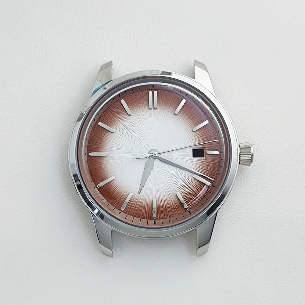 40mm case NH35 dial cocktail men's stainless steel waterproof case custom logo dial suitable for NH35/NH36 automatic movement
