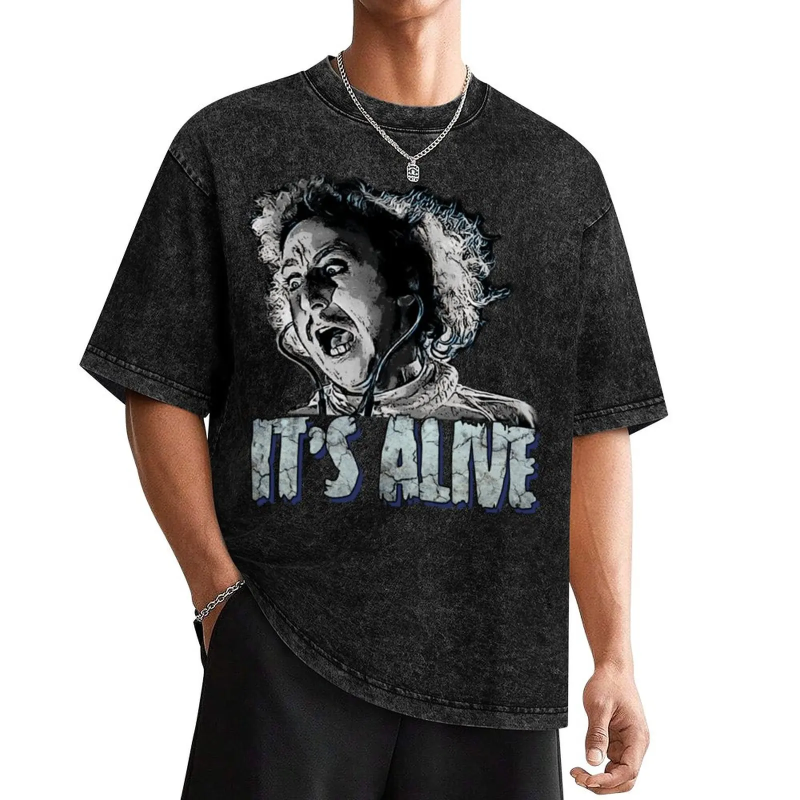 Its Alive - Young Frankenstein T-Shirt man clothes Louboutins graphic t shirt vintage rapper graphic tees anime shirts men