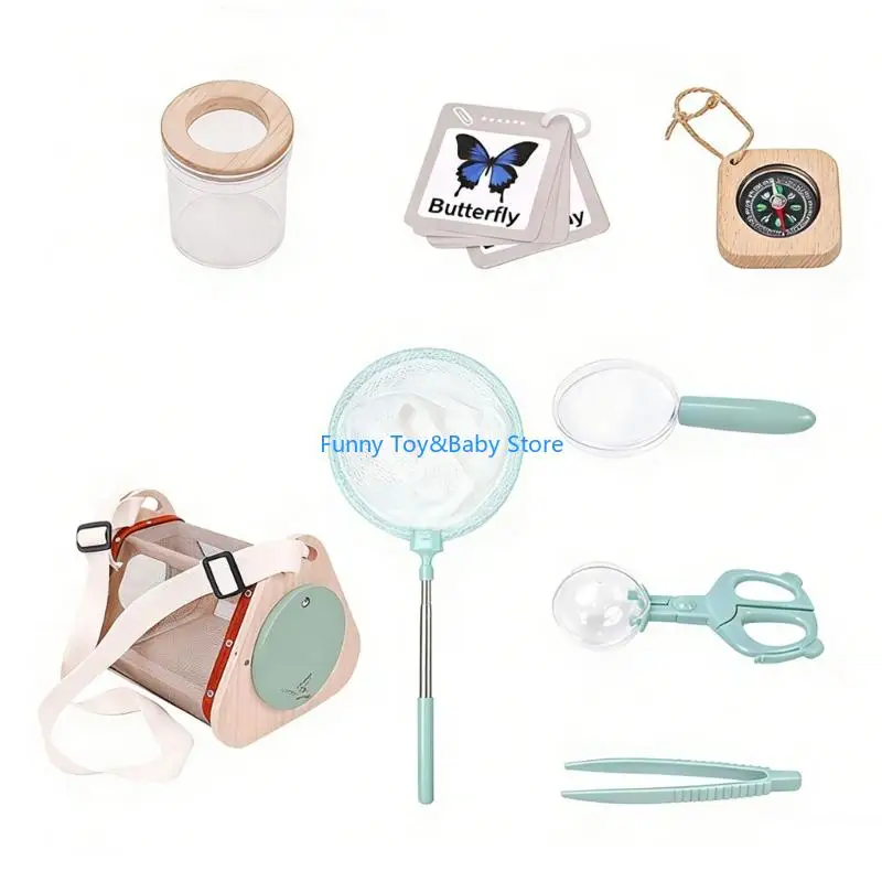 explorers-set-for-kids-aged-4-and-up-insect-observation-box-magnifier-insect-catcher-butterfly-net-educational-toy-c90b