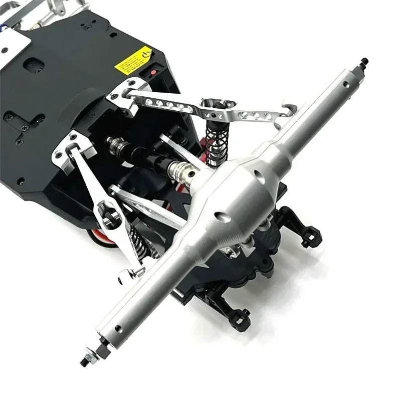 Différentiel avant et arrière en métal, mise à niveau pour WLtoys 12428 12423 12427 12428-A 12428-B 12428-C FeiYue 1/12 RC, pièces de voiture