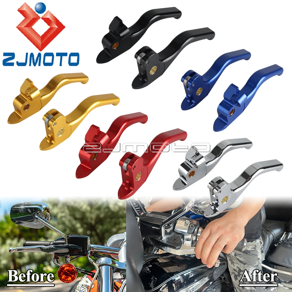 Motorbike Brake Clutch Levers For Harley Night Rod VRSCD Street Rod VRSCDX VRSCAW VRSCF V-Rod VRSCX 5.3'' 5.9'' Hand Brake Lever