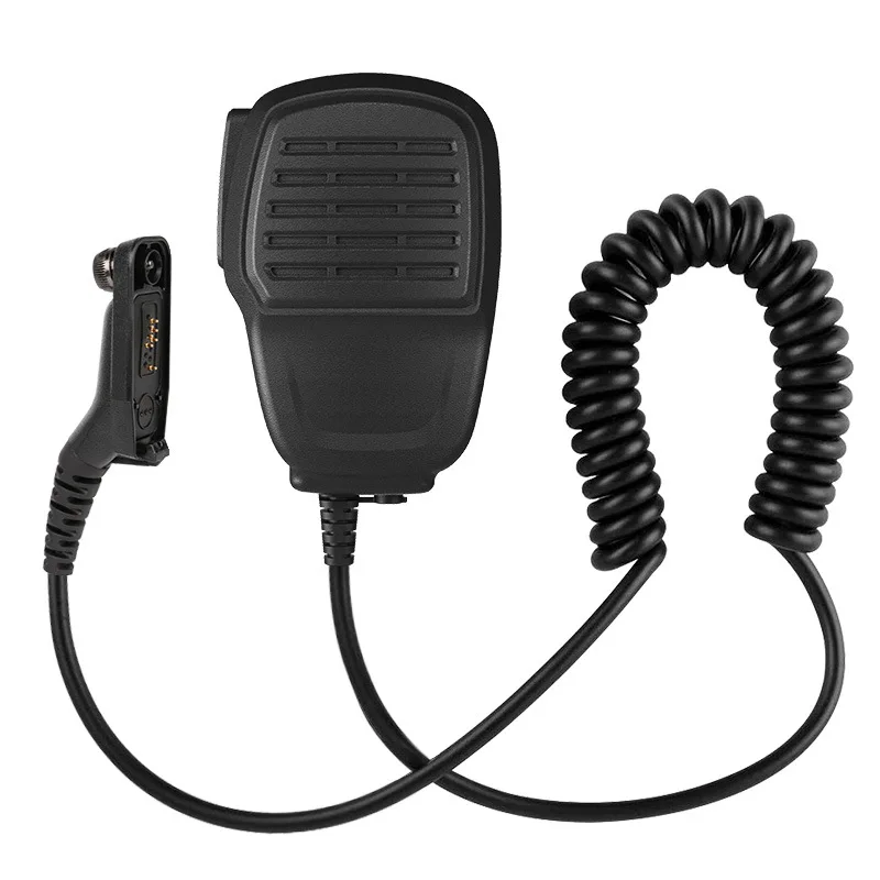 Professional Walkie Talkie Handheld Speaker Mic Shoulder Mic 2 Way Radio Microphone for Motorola P8268 P8608P820 GP328D+ P8660