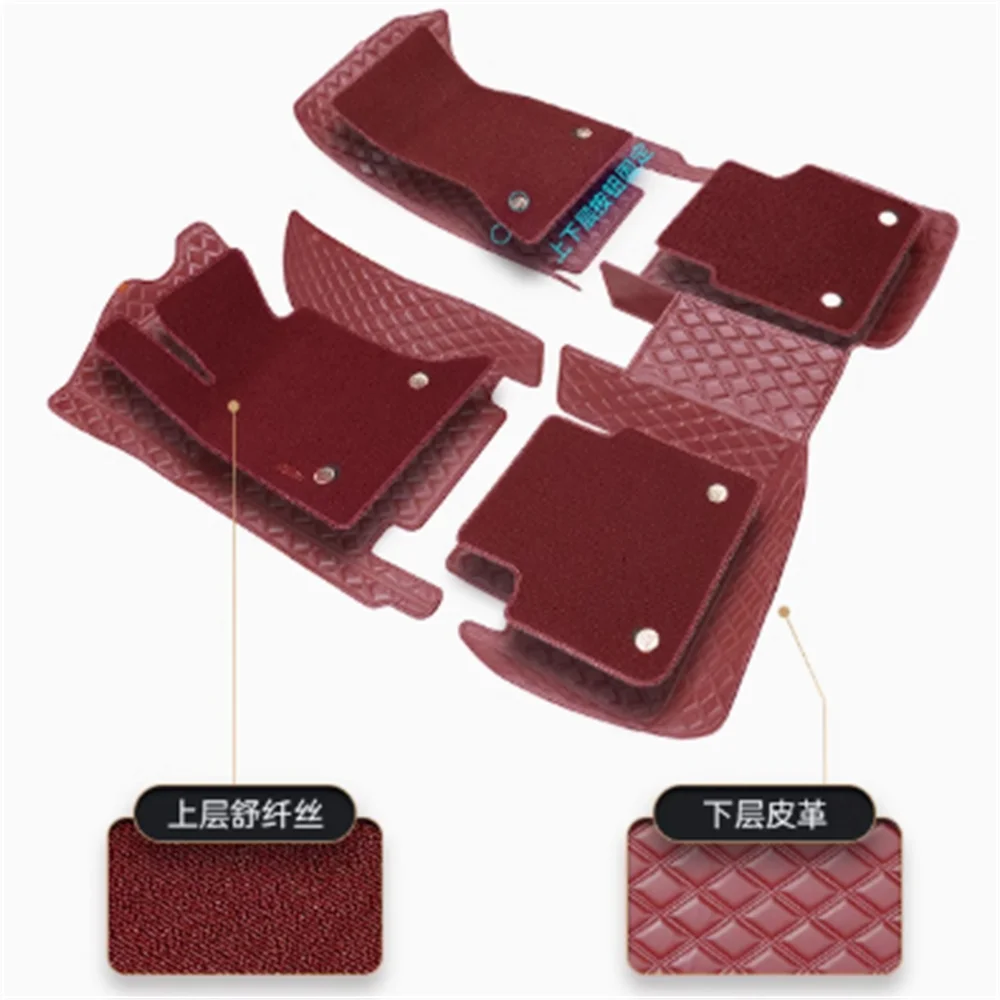 

Автомобильные коврики на заказ, подходящие для Ssangyong Kyron, автомобильные двухслойные ковры, подставки для ног, автомобильные аксессуары