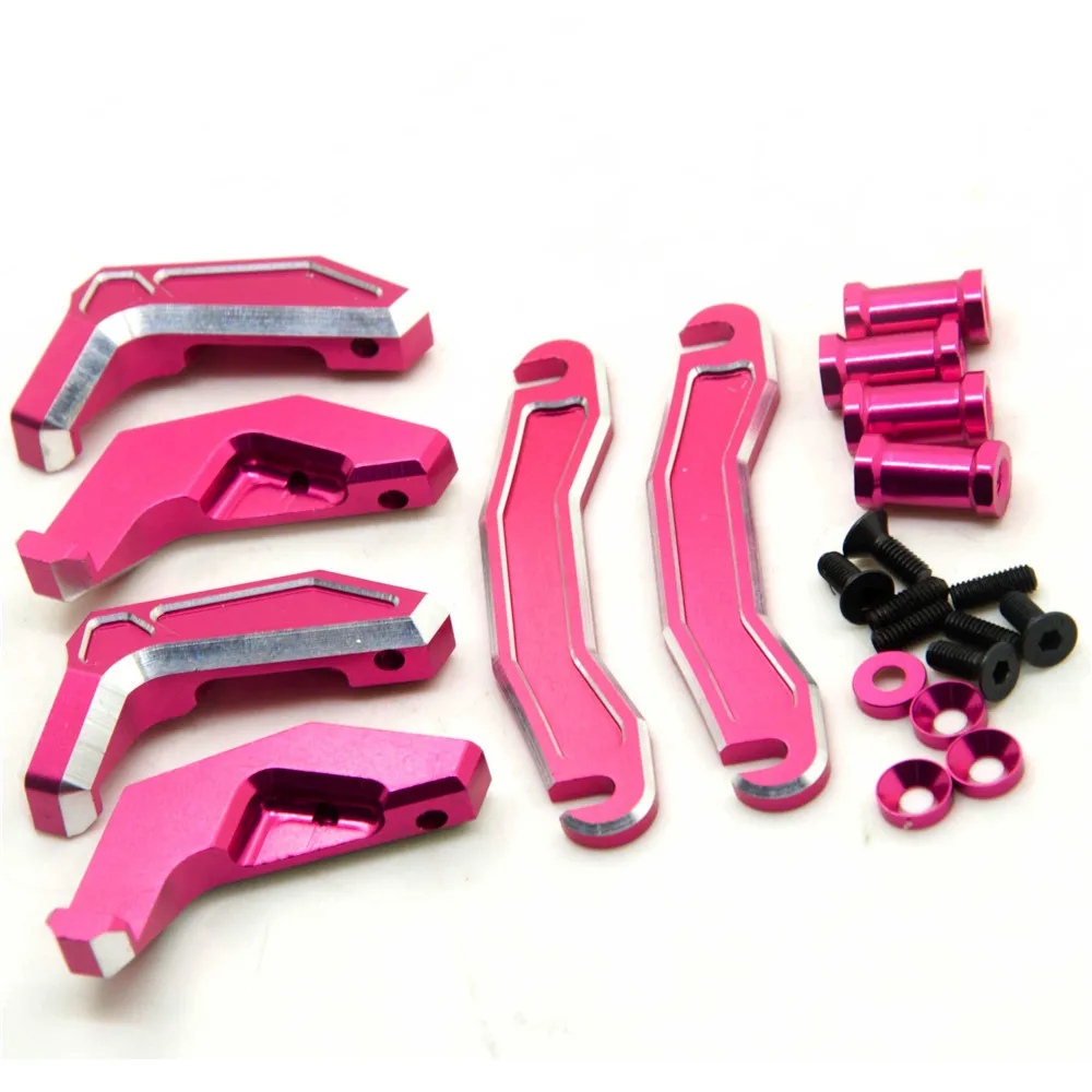 AXSPEED Alu Battery Tray Brake Disc Box Steering Suspension Knuckle Kit for Sakura D4 AWD RWD 1/10 RC Drift Car Accessories Part