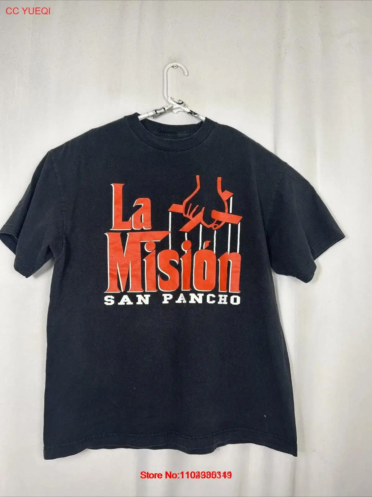 Mens XL La Mission San Pancho San Francisco Short Sleeve T Shirt Yay Area Bay