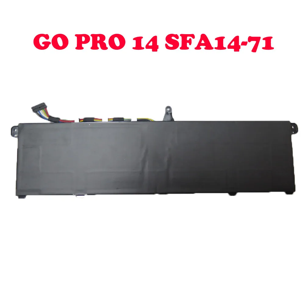 

Аккумулятор для ноутбука ACER GO PRO 14 SFA14-71 N23J3 N23J1 Swift GO SFA14-71-52TV NX.KF7AA.001 15,4 В 3896 мАч 60 Втч Новый