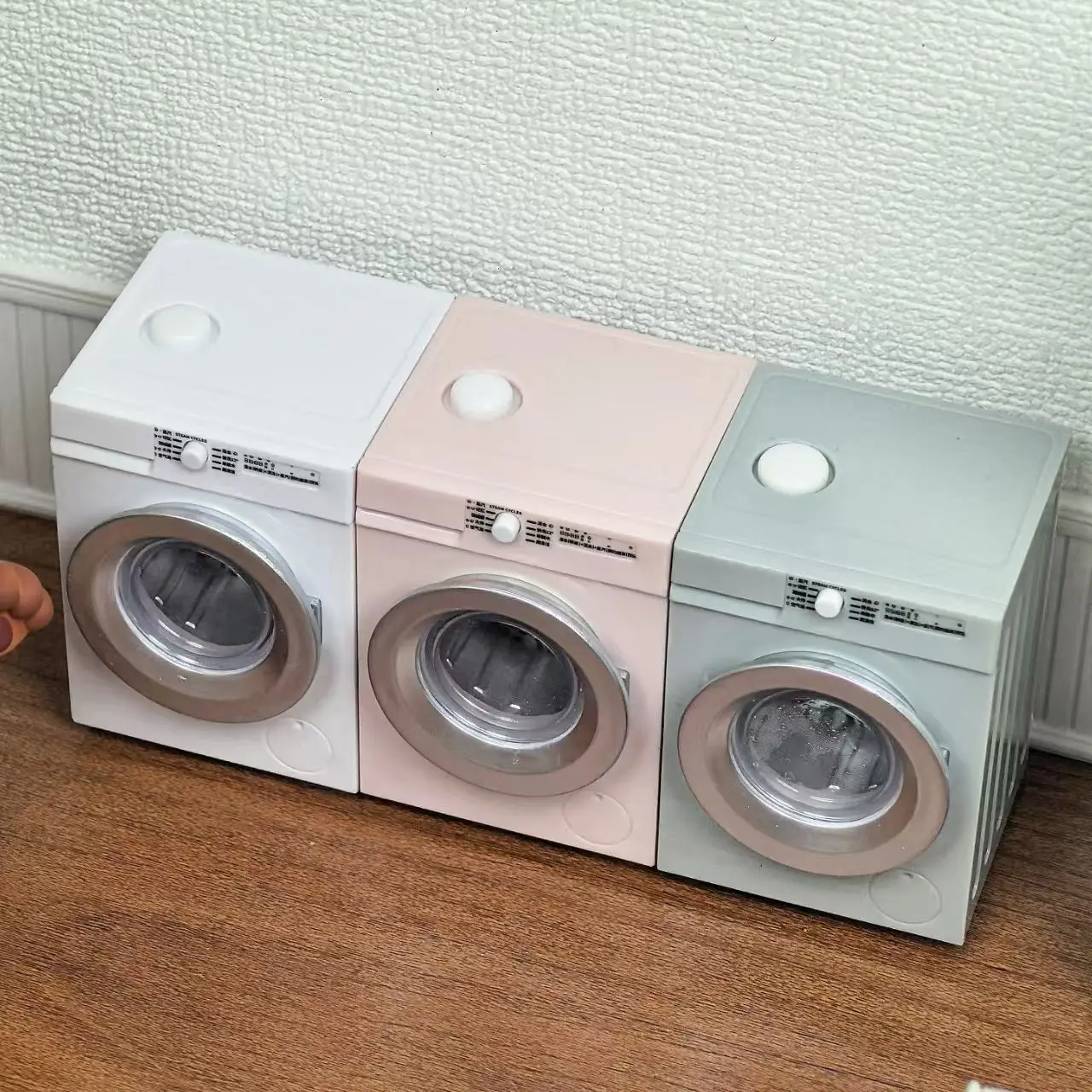 

Machine Drum Washer Laundry Dollhouse Min iature Washing Model Dollhouse Decor Toys