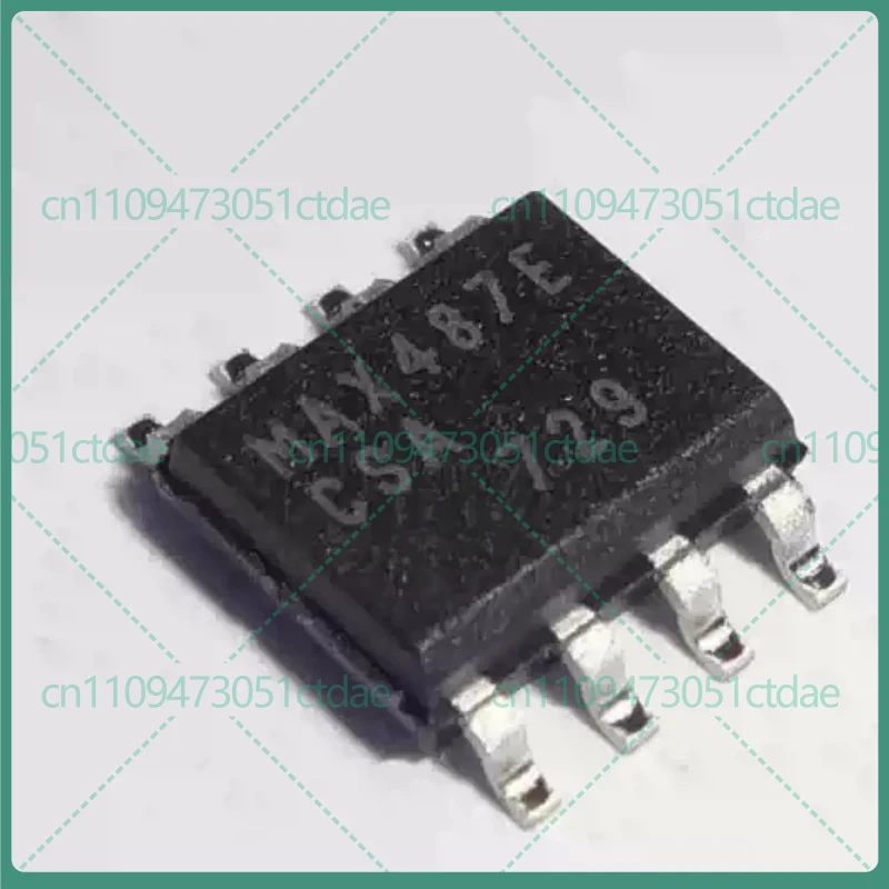 50-200pcs For MAX487ECSA SOIC-8 250kbps 5V Half-Duplex RS-485 RS-422 Transceiver IC