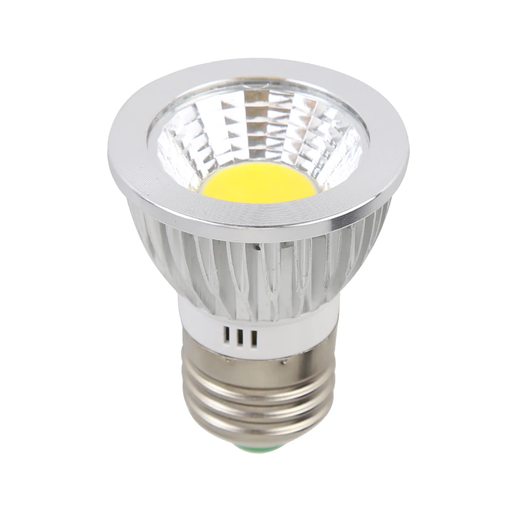 Żarówka LED COB Spotlight 9W E27 85-265V do domu, barwa światła ciepła/biała zimna
