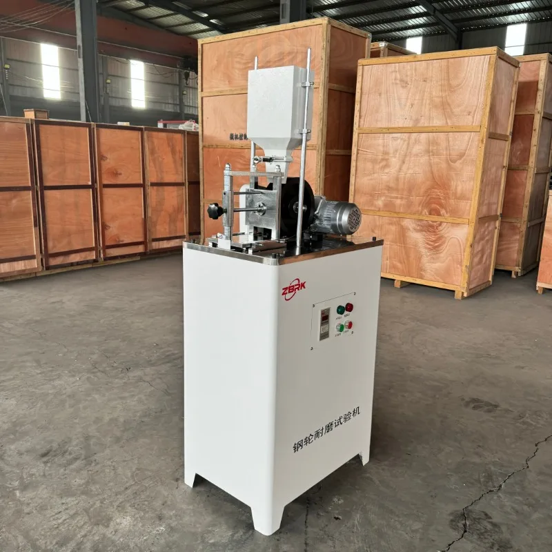 Автоматизированное оборудование для испытания на истирание стальных колес