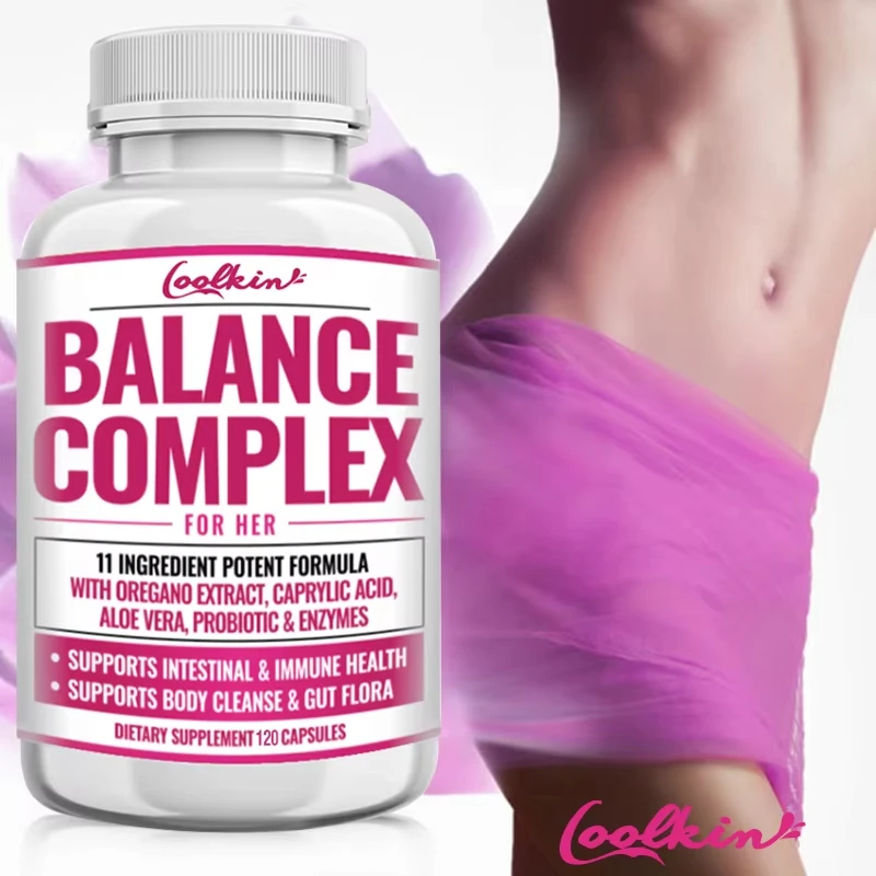 

Women's Balance Complex - Intestinal Cleansing and Constipation Relief, Improves Digestion, Supports Body Detoxification