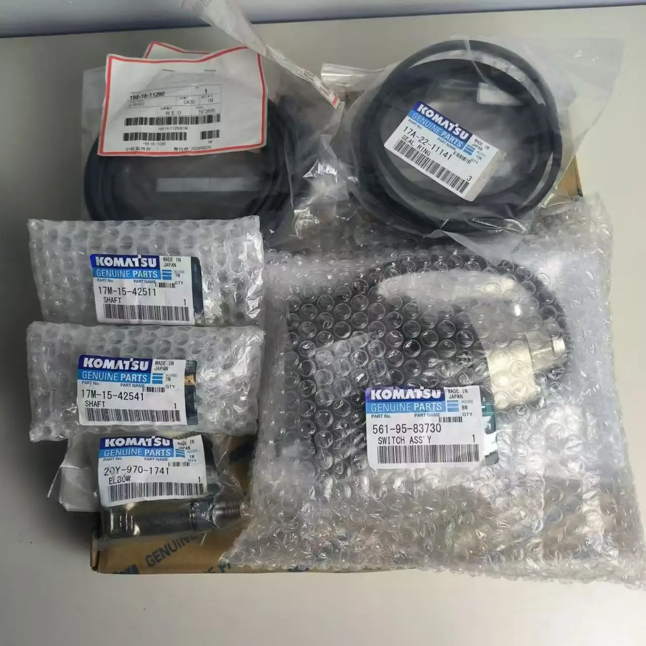 Original Brand New for Loader Accessories PISTON Japan WA380 WA430 WA400 WD600 Engineering Machinery 707-36-16540