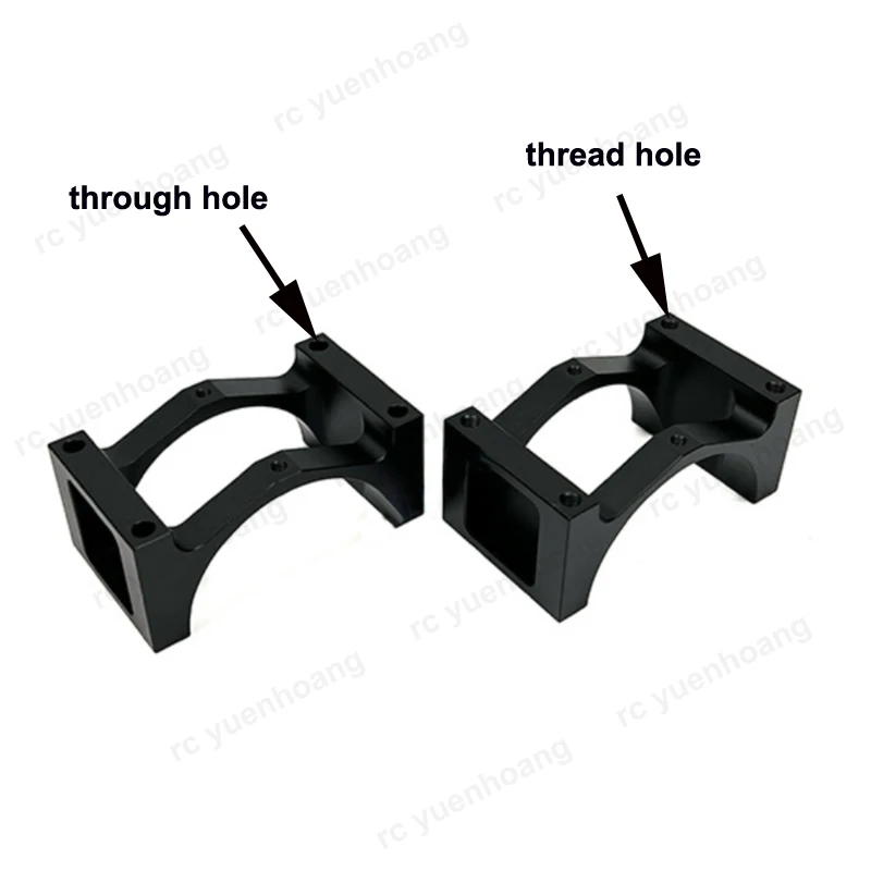 1PCS 40mm 45mm 50mm Tube Clamp Aluminum Carbon Tube Clip Connector Pipe Fastener Mount for RC Drone Quadcopter Multi-copter