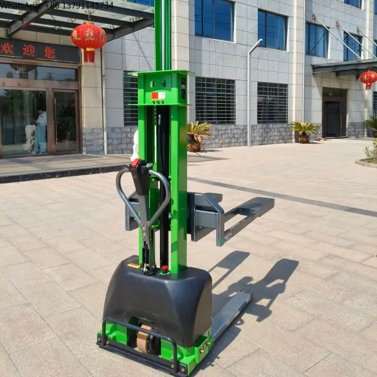 

Customized Electric Lifting Electric Stacker Pallet Stacker Walking Type Electric Stacking Truck Forklifts for Sale Pallet Truck