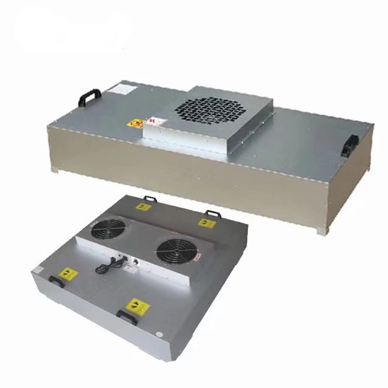 Custom Galvanized Steel with Aluminum air box hepa flow hood ceiling FFU hepa filter fan filter unit FFU for air clean equipment