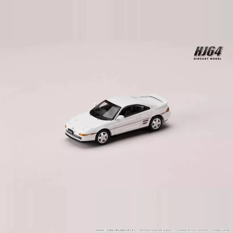 هواية اليابان 1:64 مقياس تويوتا MR2 SW20 GT-S JDM سيارة رياضية لعبة مجسمة تحصيل هدية الكريسماس الكلاسيكية اليابانية موالف سيارة