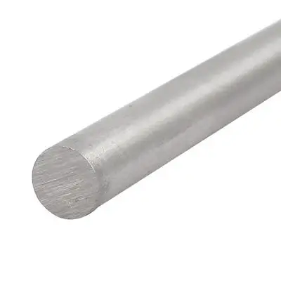 9mm Dia 200mm Length HSS Round Shaft Rod Bar Lathe Tools Gray