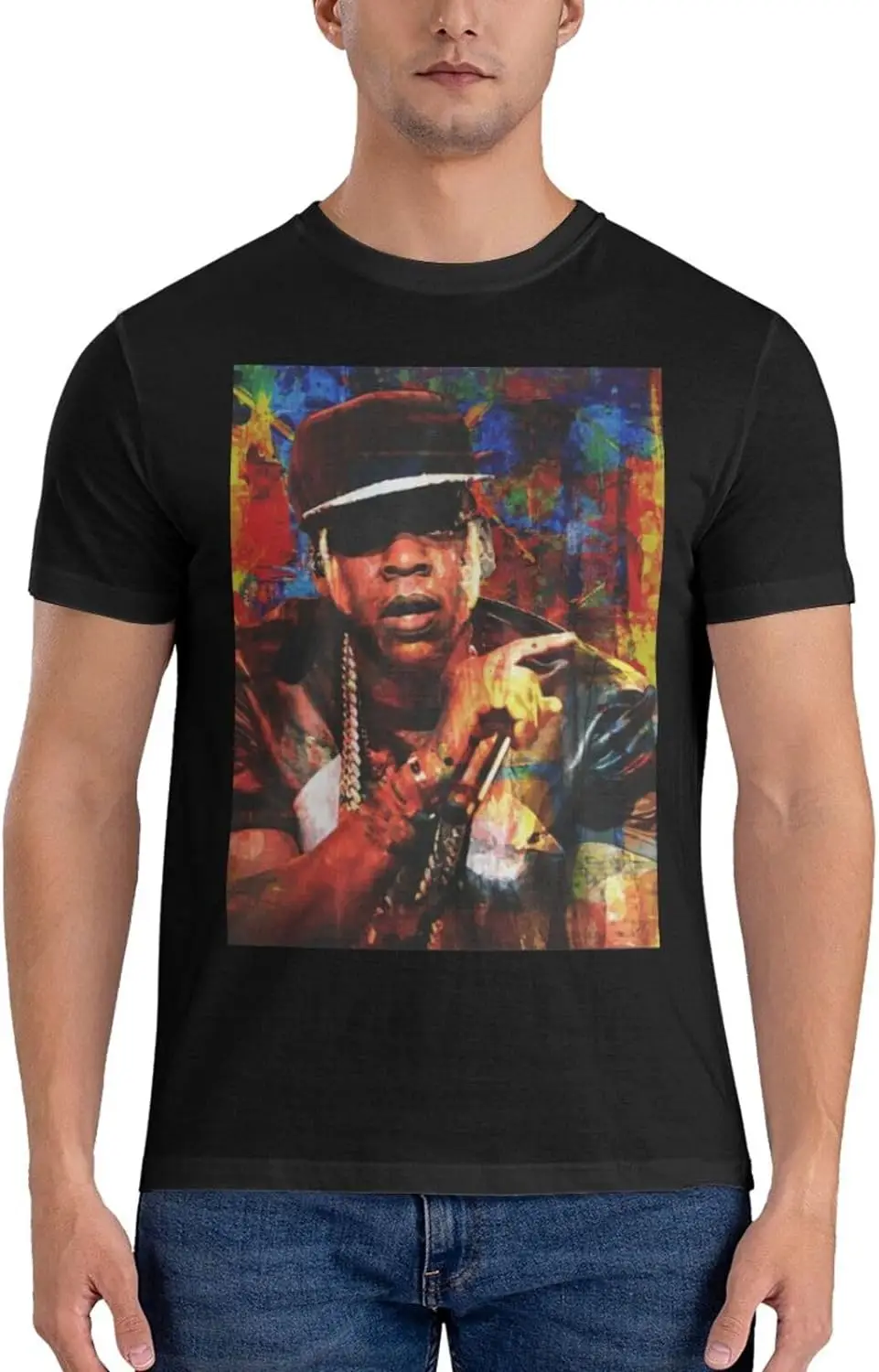 Men's t-Shirt Comfy Short Sleeve T Shirt Fashion Popular Summer Cotton for Leisure Sports Top