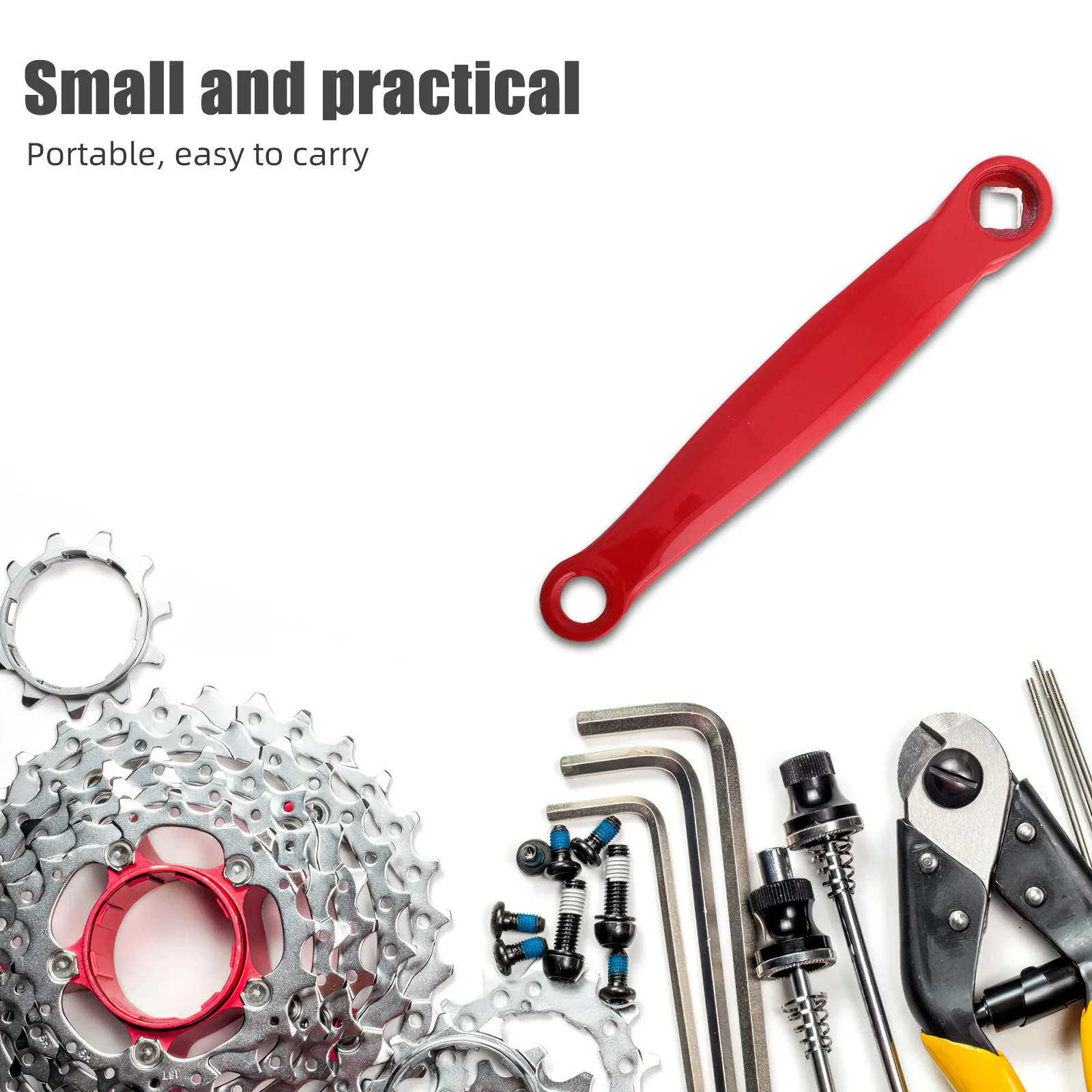 

Bike Crank Arm Durable Universal Left Hand Replacement for Mountain Bikes and Other Cycles Crank for Bike Bicycle Crankset