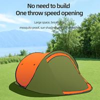 Outdoor Tents For Camping Color-Block Gnat-Proof Tent 3-4 Person Gnat-proof Shelter For Camping Backpacking Fishing Beach