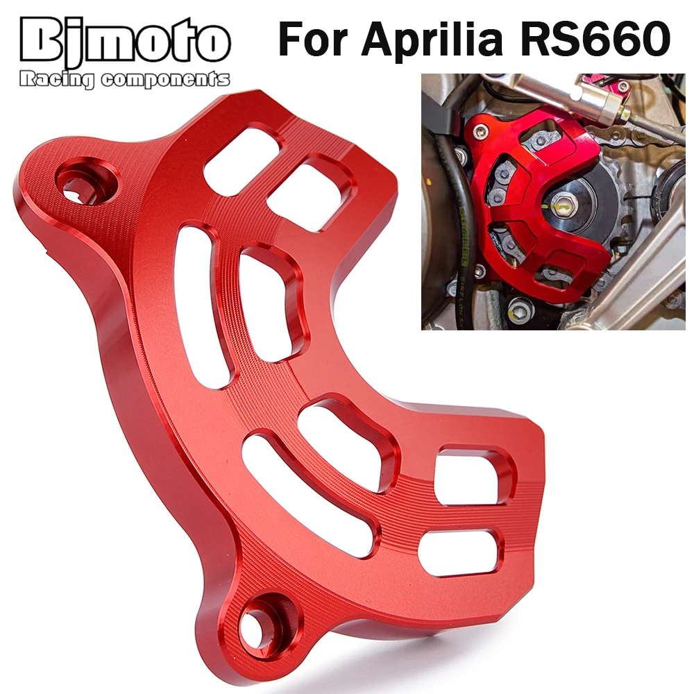 

Motorcycle Front Chain Sprocket Guards Cover Protector For Aprilia RS660 RS 660 2020 2021 2022 2023 TPS Sensor Guard Cover