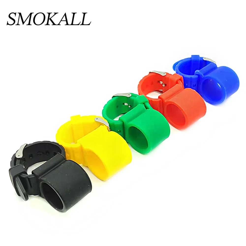 1Pcs Silicone Hookah Hose Holder Shisha Tube Hook Adjustable Chicha Pipe Fixed Smoke Clip Tobacco Smoking Accessories Cigarette