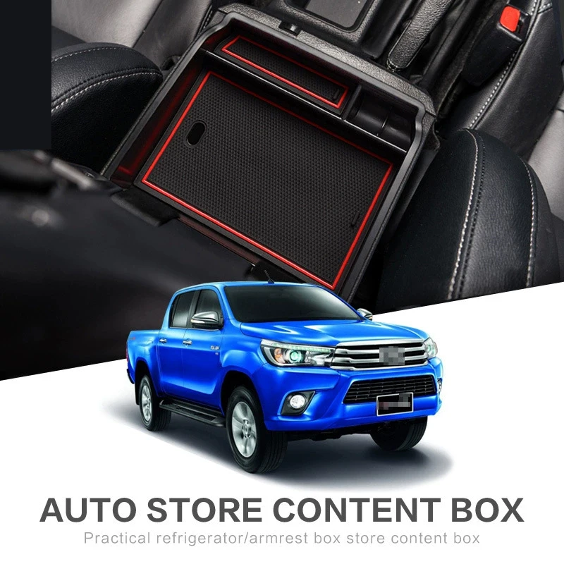 

For Hilux armrests, storage boxes, and 15 modified central storage boxes for runners