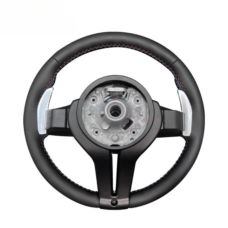 For BMW F15 F30 M3 M5 Custom M Style Sport Full Leather Steering Wheel Assembly With Steering Wheel Horn Cover - view 3