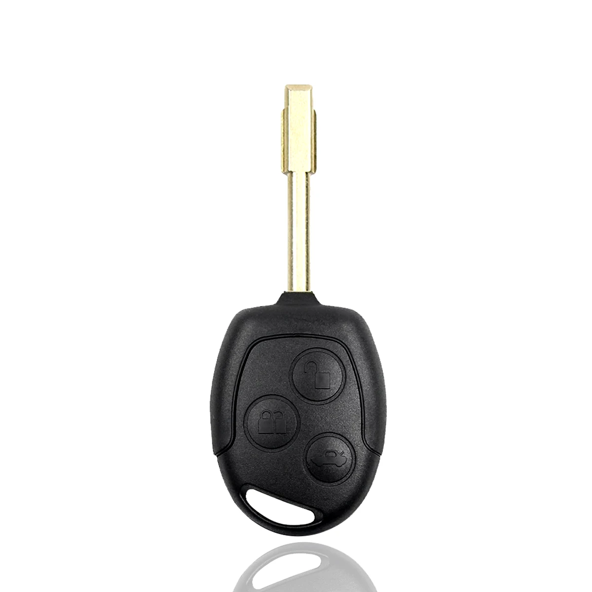 Okey Remote Car Key Shell Replacement Case Fob Cove For Ford Focus Mondeo Festiva Fusion Suit Fiesta KA With FO21 HU101 Blade