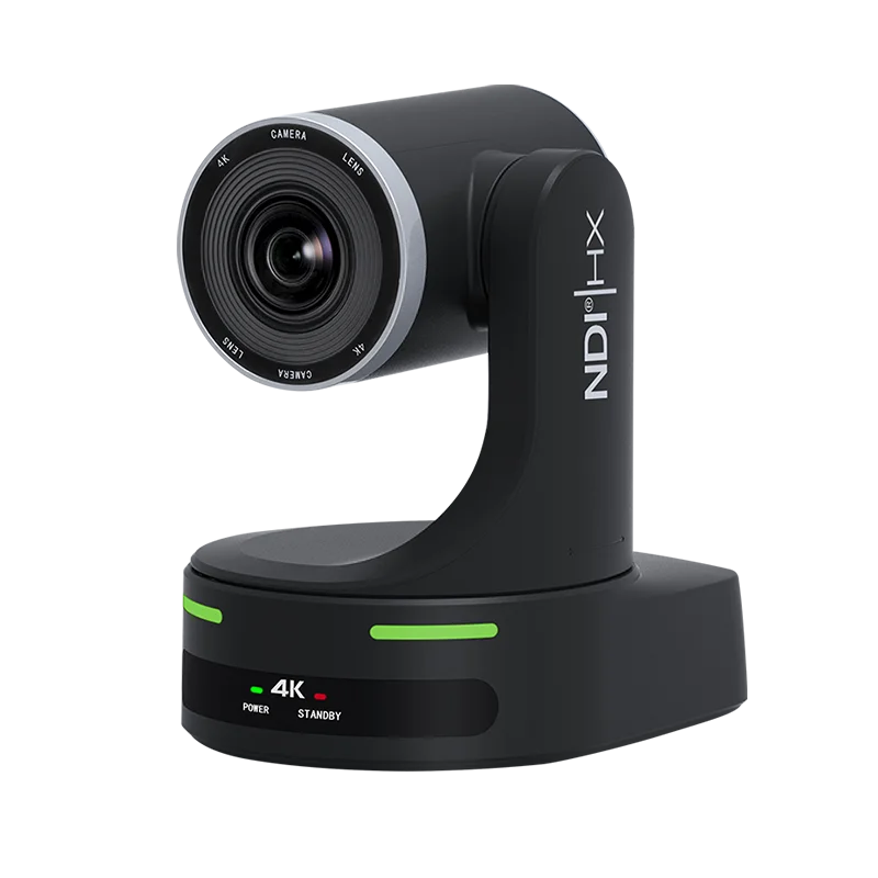 

4K NDI PTZ Camera AI Auto-Tracking 20X Optical Zoom HDMI Live Streaming SDI USB3.0 PoE LAN Supports For Church Worship Event