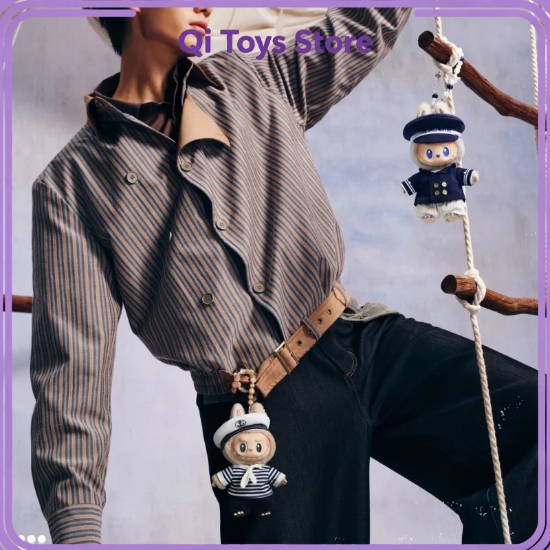 

Genuine Flying Labubu Series Vinyl Plush Pendant Mokoko Mermaid Labubu Captain Sailor Doll Collectibles Toy Girl Birthday Gift