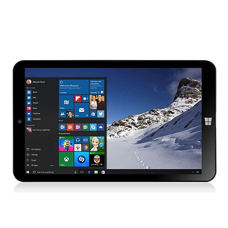 كمبيوتر لوحي Windows 10 8 بوصة Onda 8GB DDR RAM 128GB ROM 1280*768 IPS شاشة Z8350 CPU WIFI بطارية 4500mAh