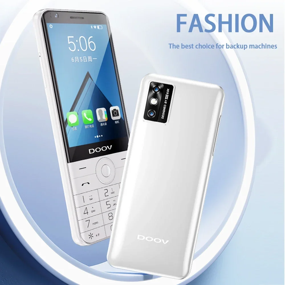 UNIWA DOOV R17 Pro 4G Mobile Phone Smart Touch Screen Whatsapp Android 13 Keypad Phones 3.54" 4GB 64GB 2300mAh Cellphone