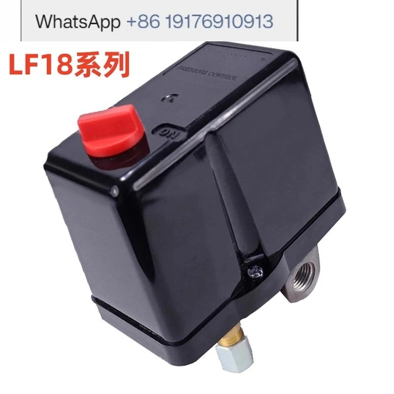Реле давления LF18, 380 В, воздушный компрессор, реле давления воздуха, контроллер запуска и остановки компрессора