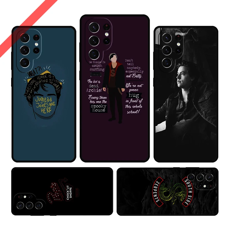 American TV Riverdale Jughead Jones Phone Case For Samsung S20 FE S21 S10 S23 Plus S24 S22 Ultra Note20 Note10 S9 S8 Cover