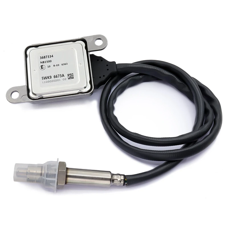 

Nitrogen Oxide NOX Sensor 5WK9 6673A Fits For Cummins 12V 3687334RX