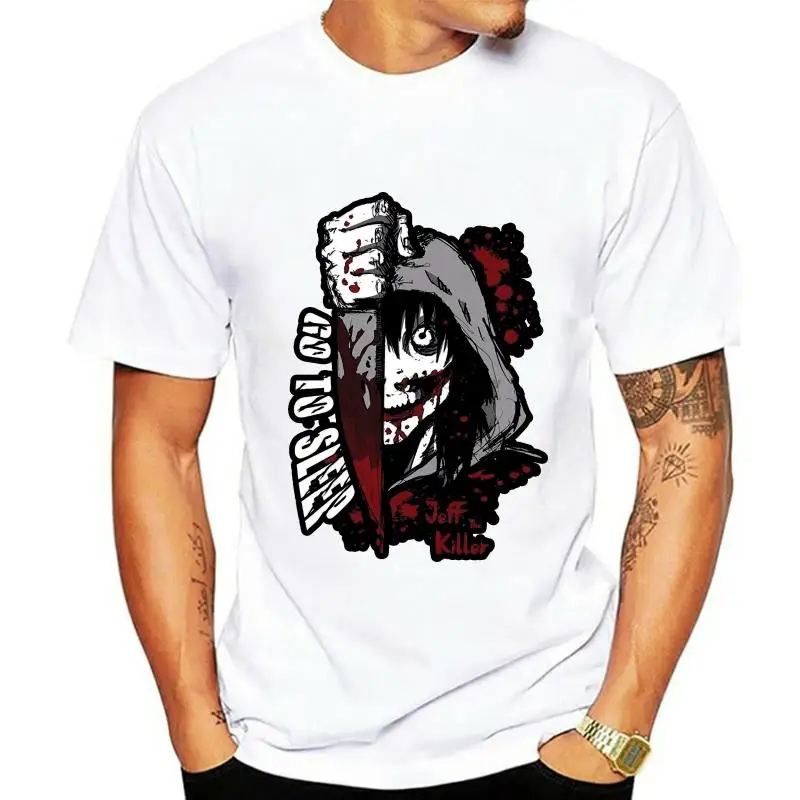 

Fashion Sale 100% Cotton Crew Neck Jeff The Killer Women Summer Short Sleeve T Shirt Short Design T Shirts For Men