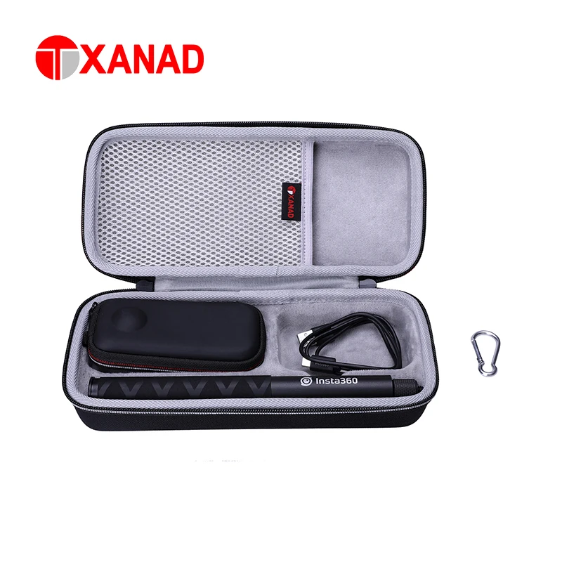 

XANAD EVA Hard Case for Insta360 ONE X2 Action Camera Travel Protective Carrying Storage Case