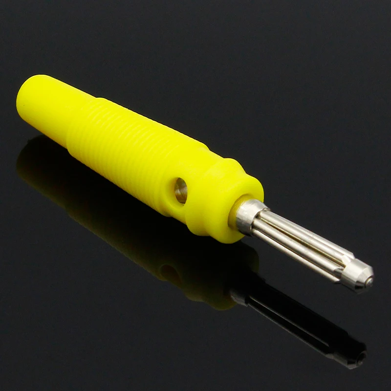 4MM Banana Plug Audio Speaker Connectors Amplifier Speaker Binding Post 4mm Banana Jack Plug For Cable Terminals