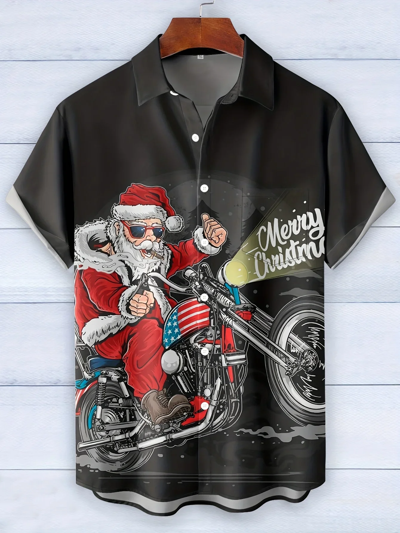 

Fashion Men's Hawaiian Shirt Summer Man Short Sleeve Cool Beach Print Lightweight Breathable Casual Tops For Party Wear
