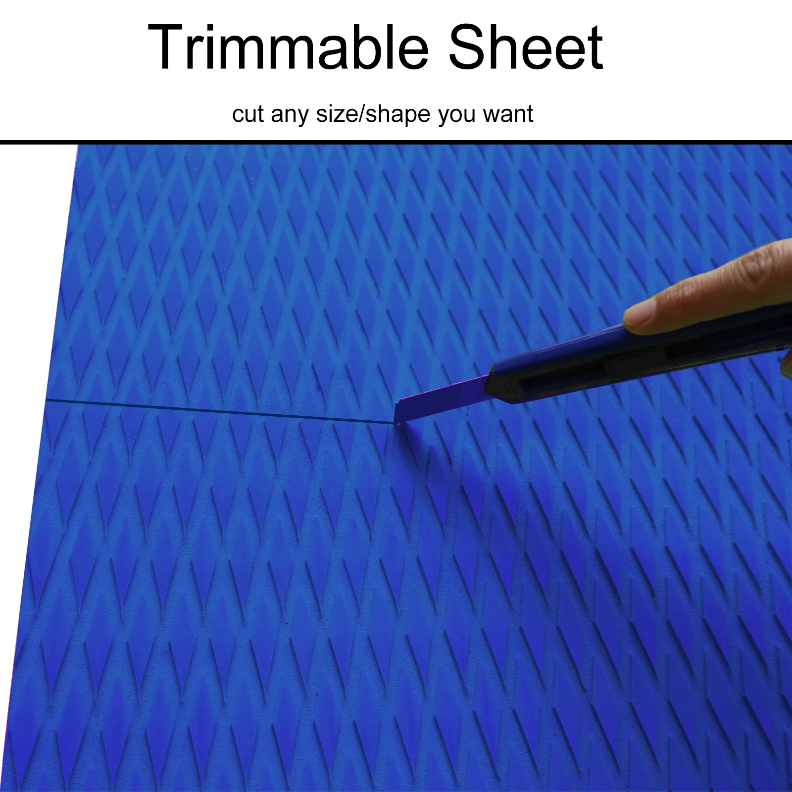 240*45 سنتيمتر الماس إيفا لوح التزلج وسادة تثبيت المضادة للانزلاق سطح السفينة قبضة حصيرة ذاتية اللصق البحرية تصفح الجر ورقة لركوب الأمواج SUP #3
