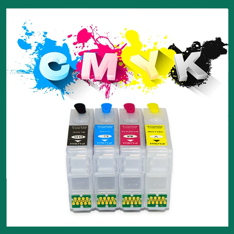 Cartuchos de tinta recargables para impresora EPSON 603XL 603 T603XL E-603XL T603 XL, Expression Home XP-4100, XP-3100